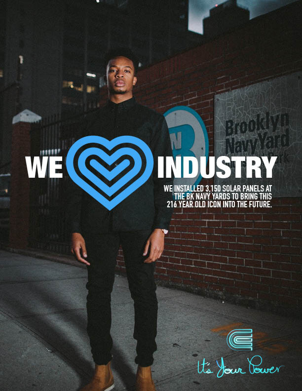 we love industry poster