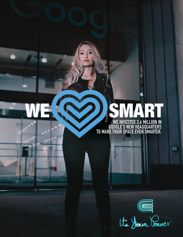 we love smart poster