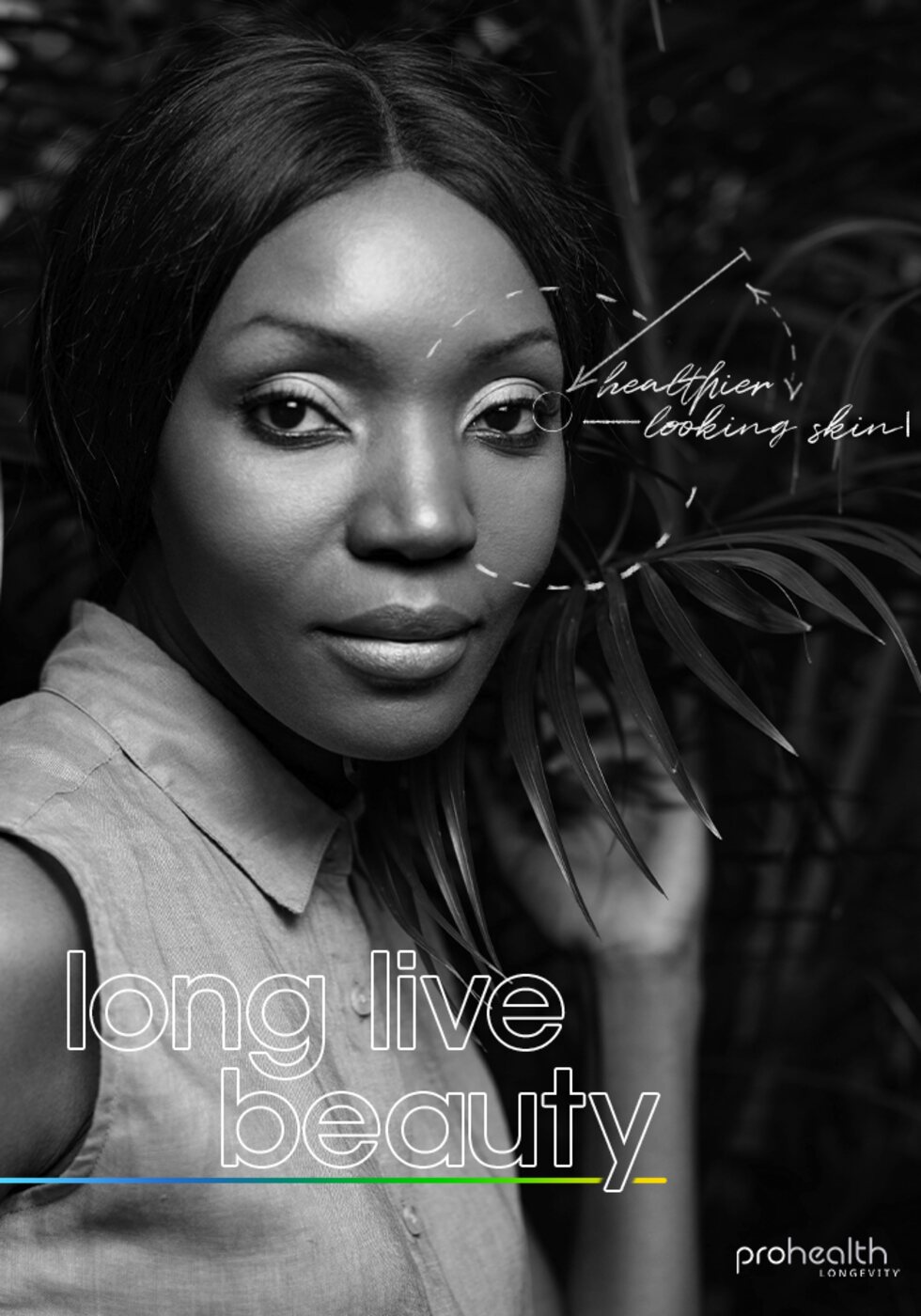 print ad: long live beauty